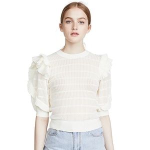 🆕 Ulla Johnson Aveline Top Sz L